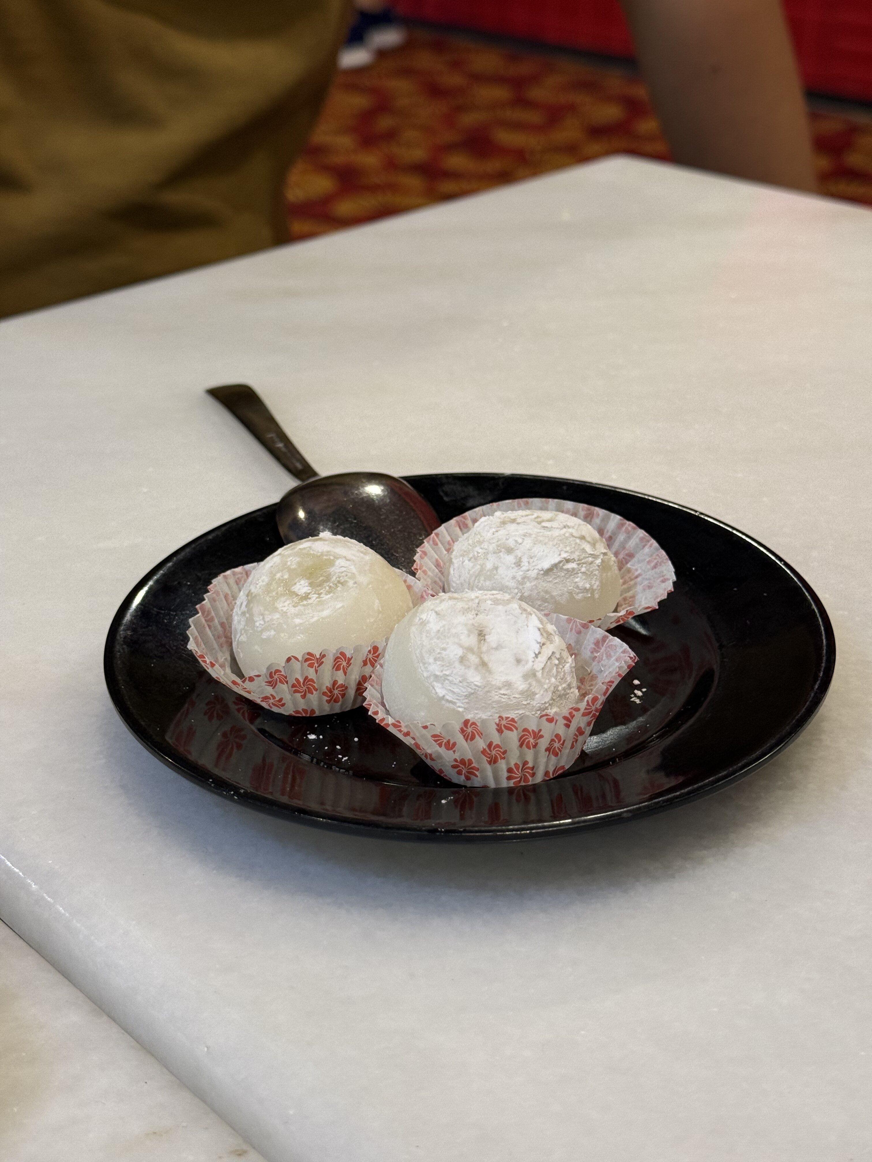 durian mochi!
