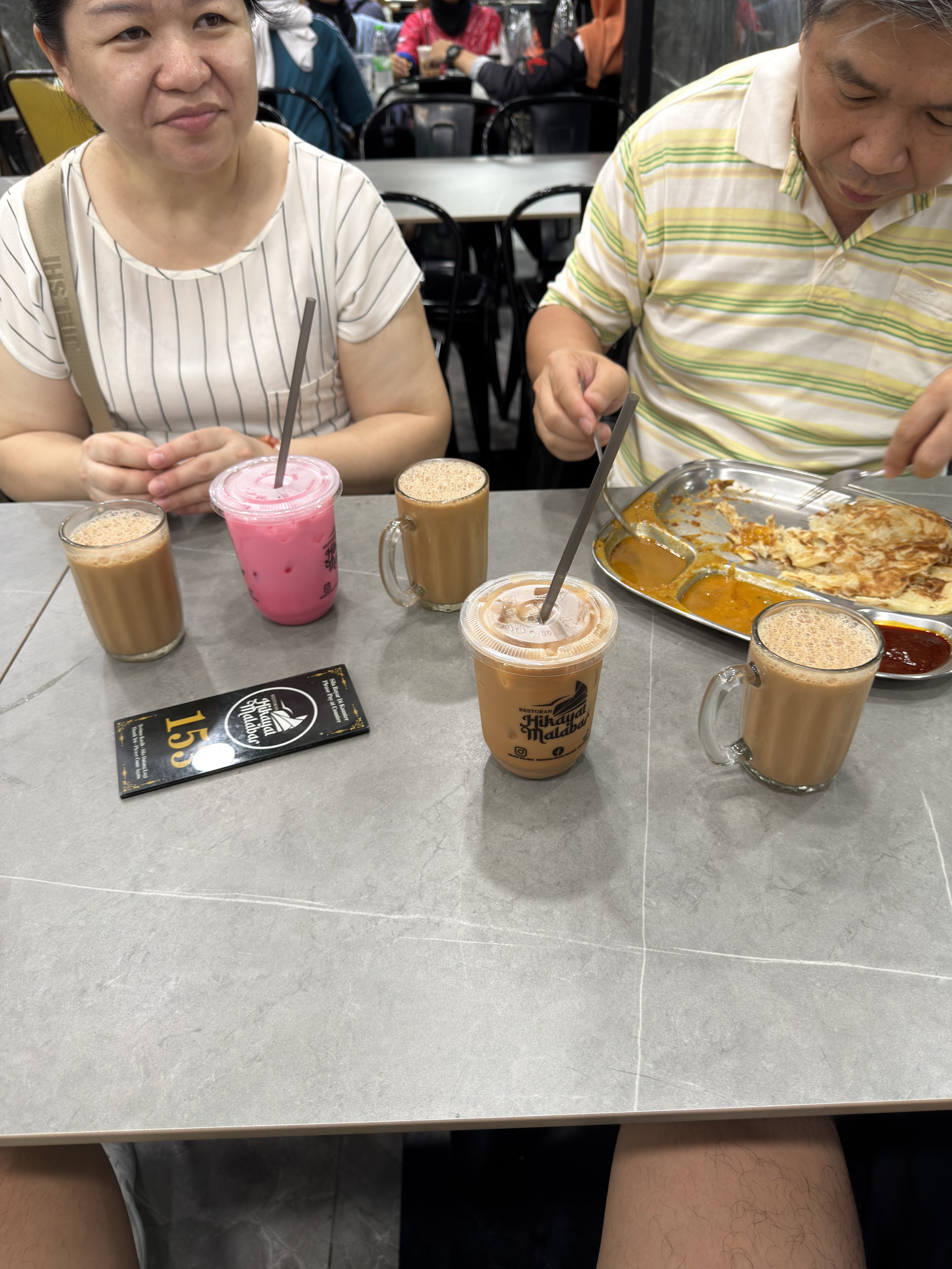 and the must-have teh tarik nom nom nomz