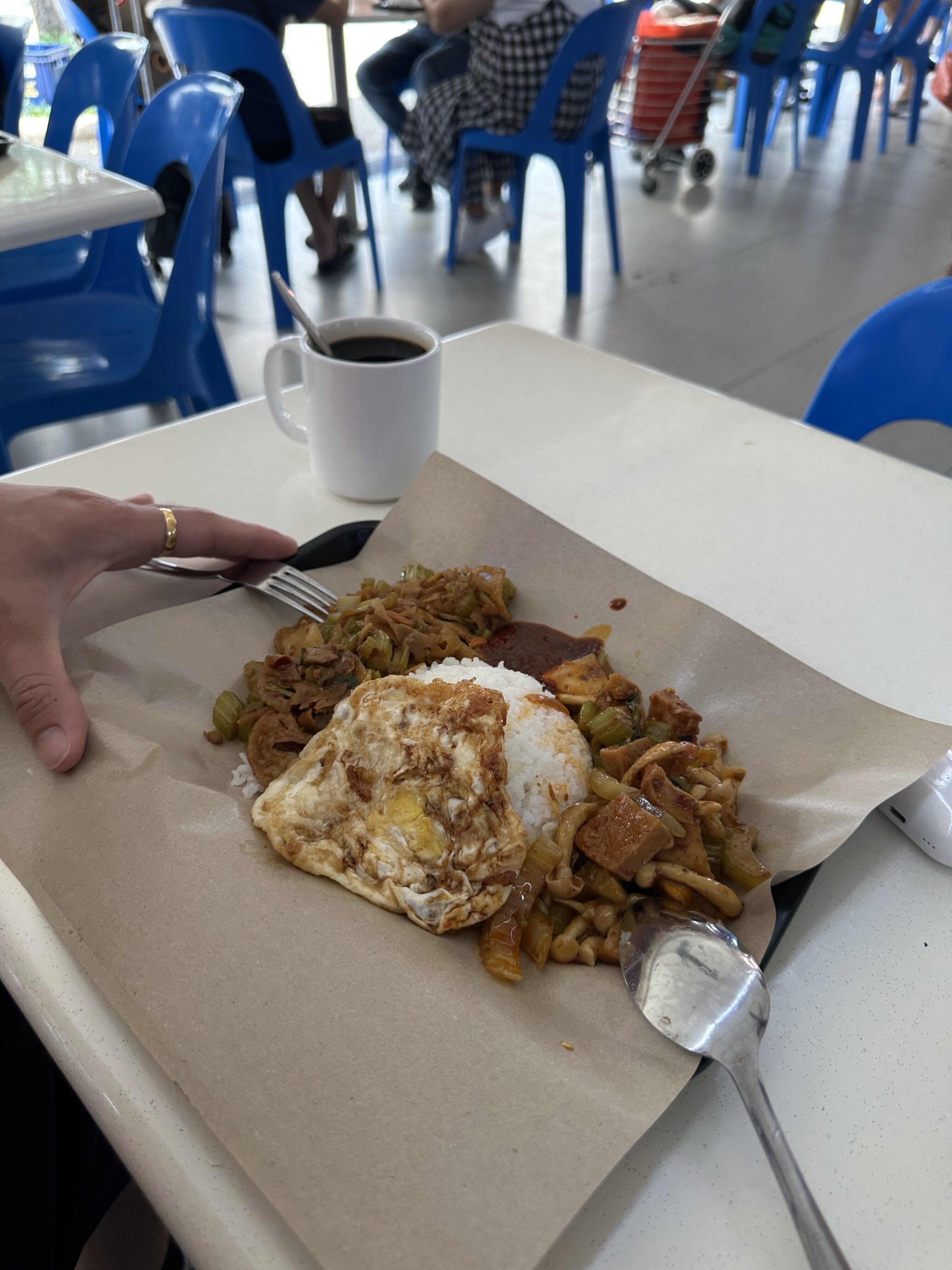 my lunch before my saturday workout!