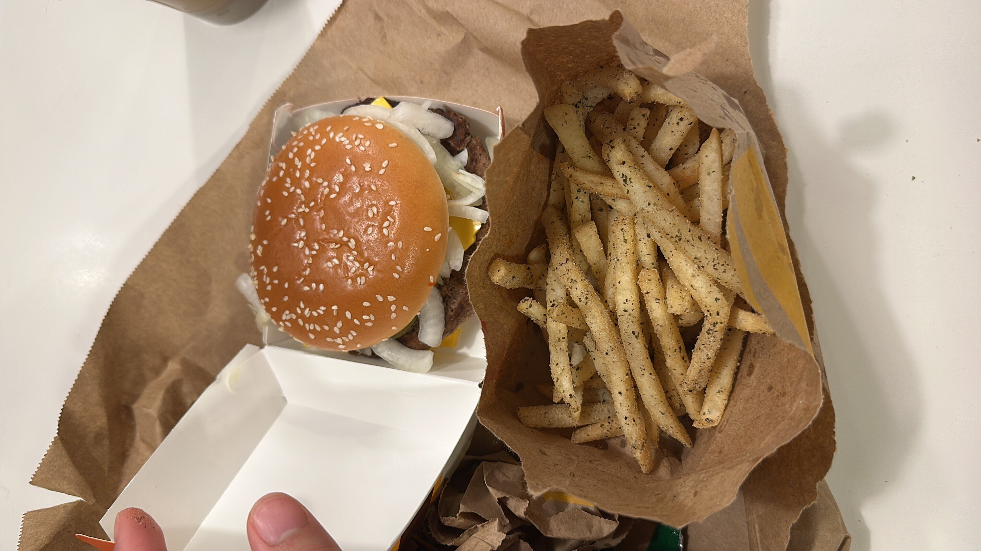 mcd seaweed shaker fries is back!