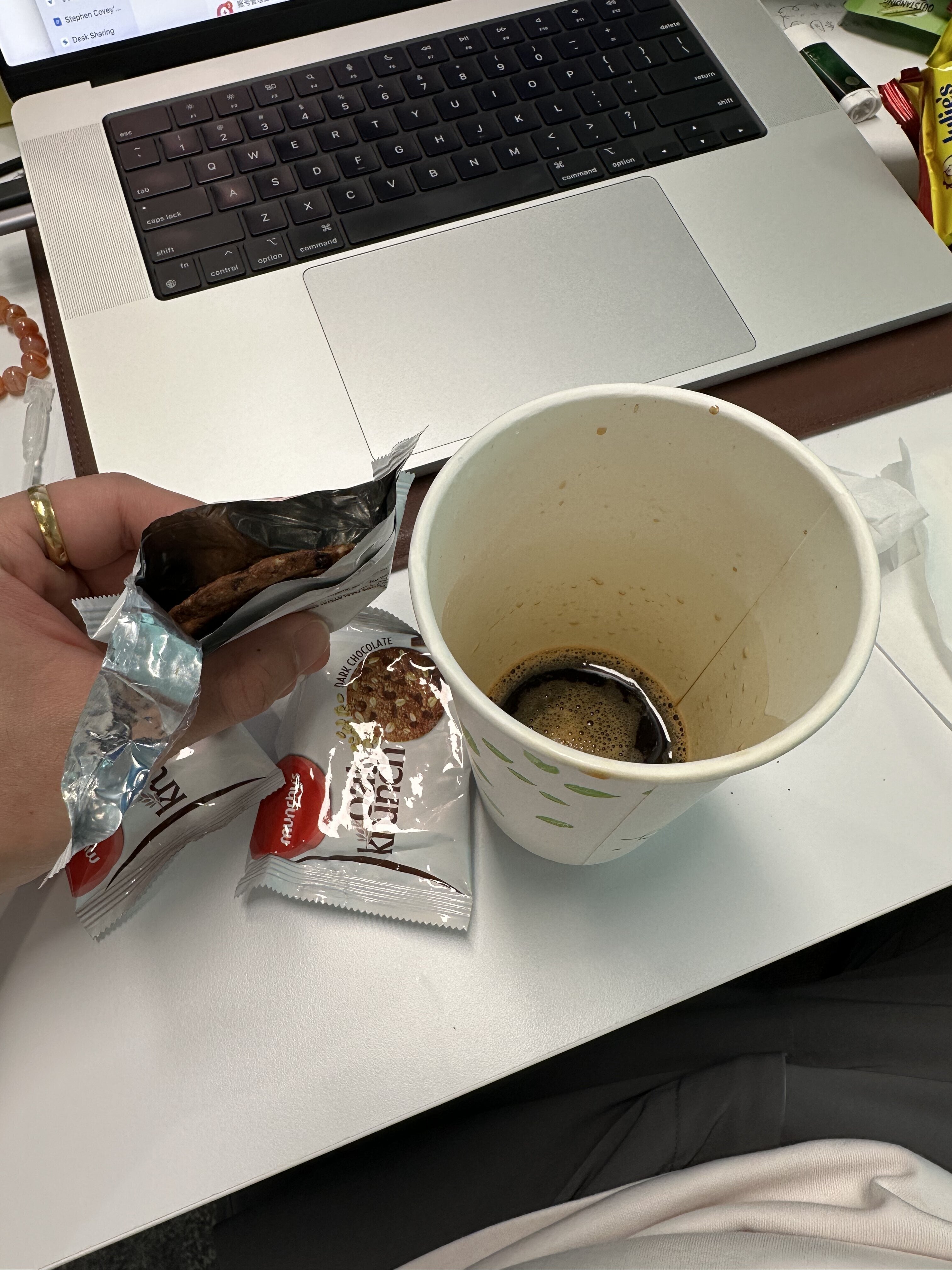 fueling up for the day with theseee