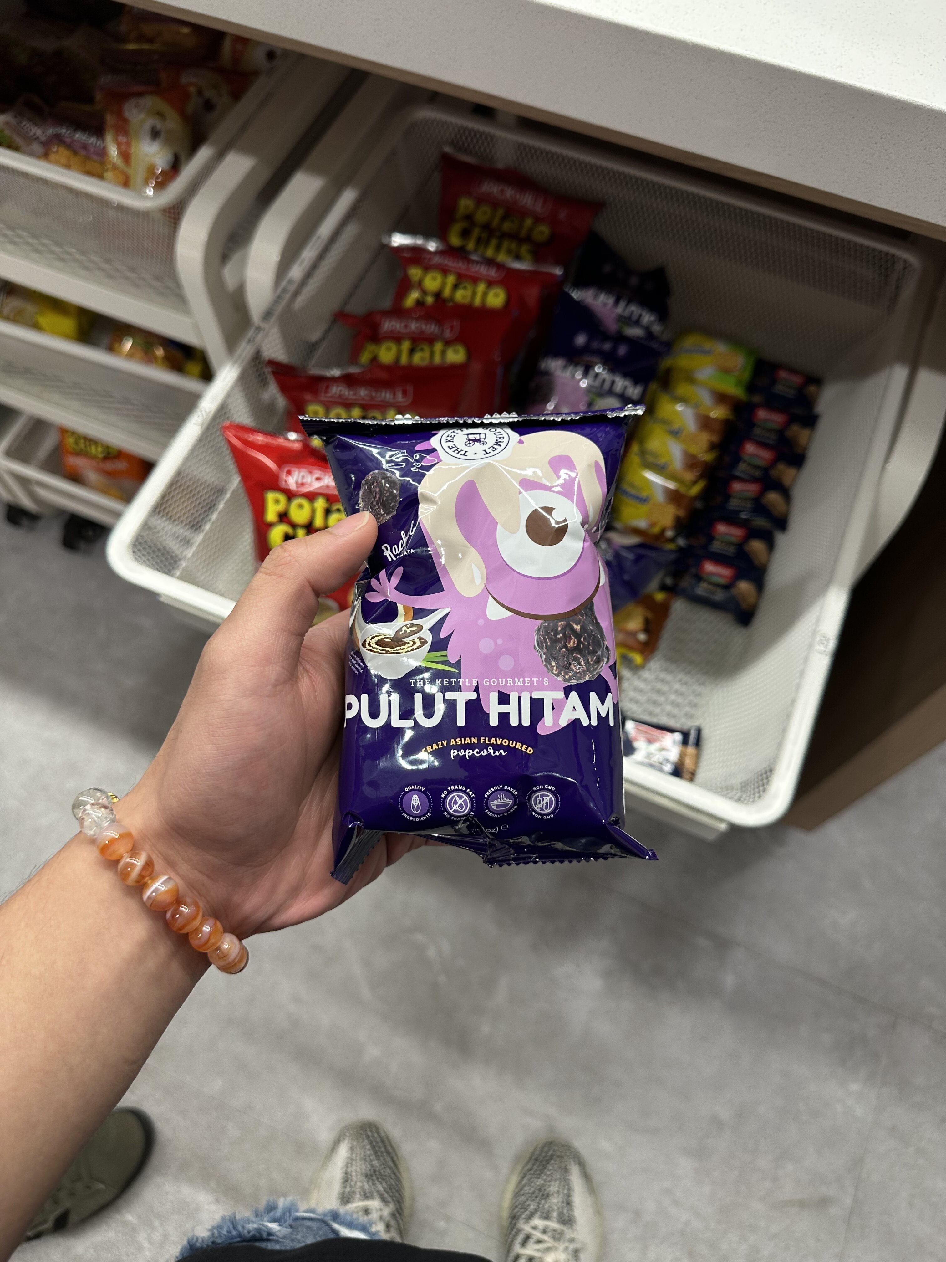 pulut hitam snacks!? and its product of malaysia HA