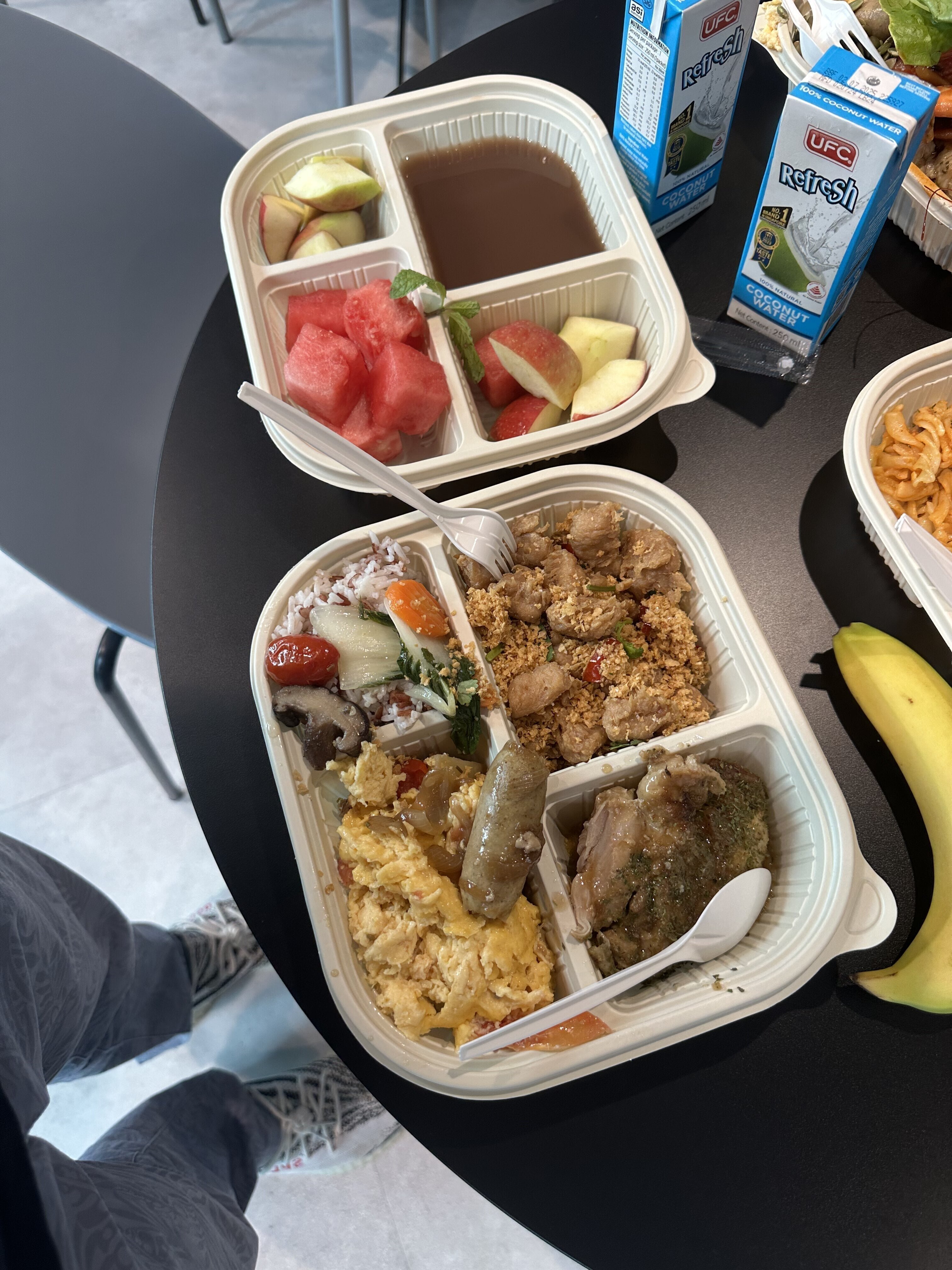 protein-focused lunch