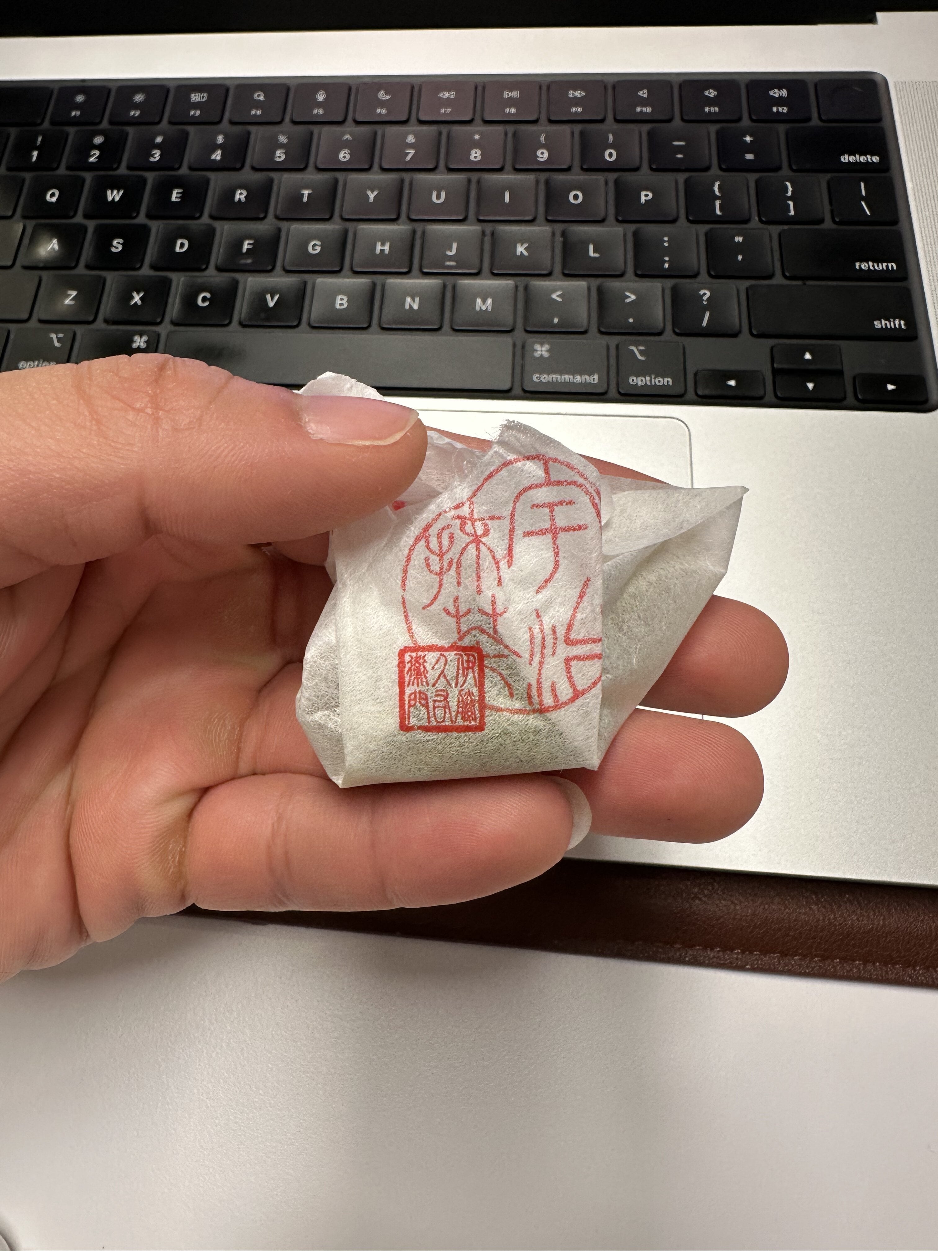 its matcha flavour! ughhh 💚