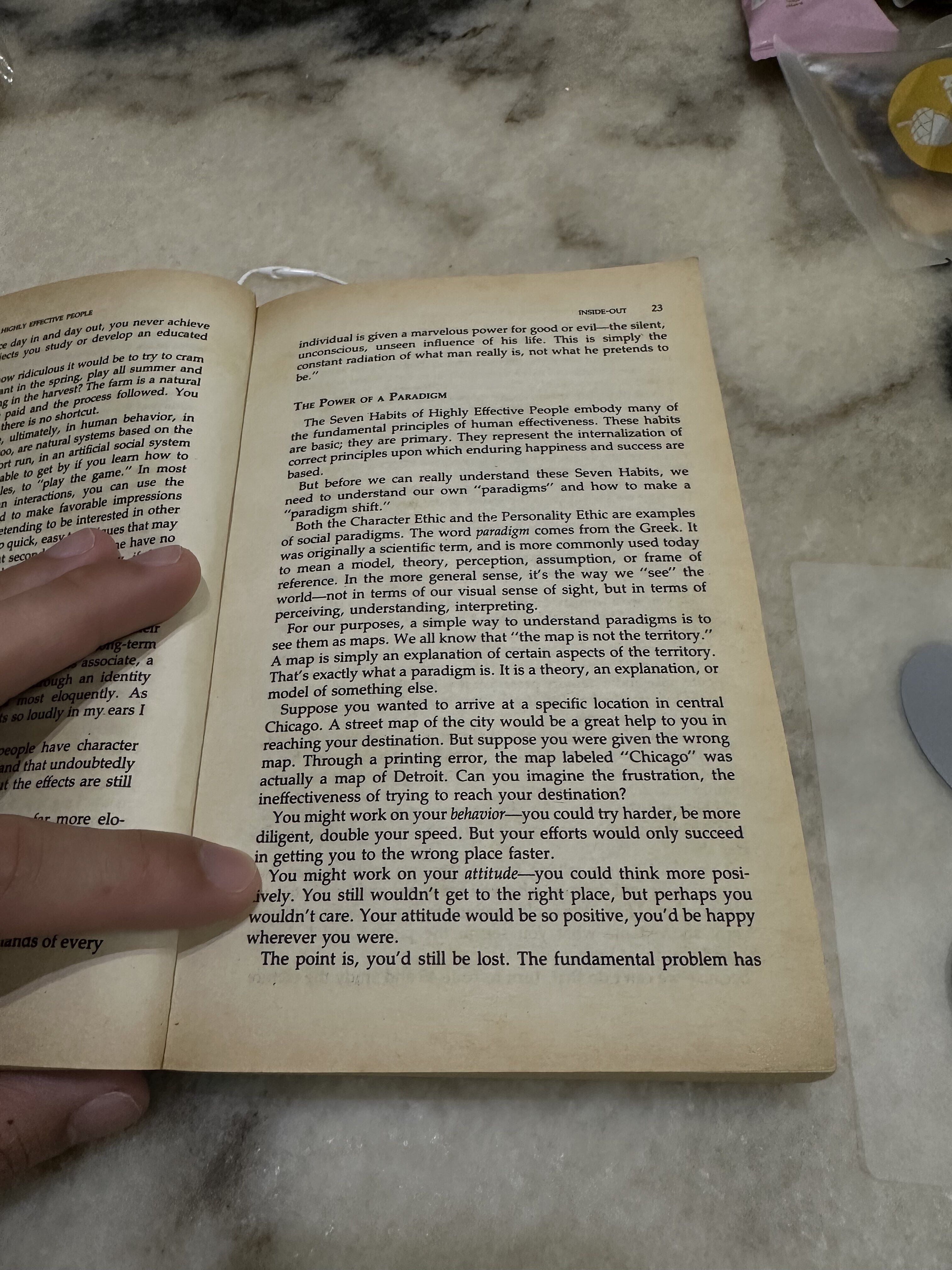 revisiting The 7 Habits of Highly Effective People-a classic! 📝