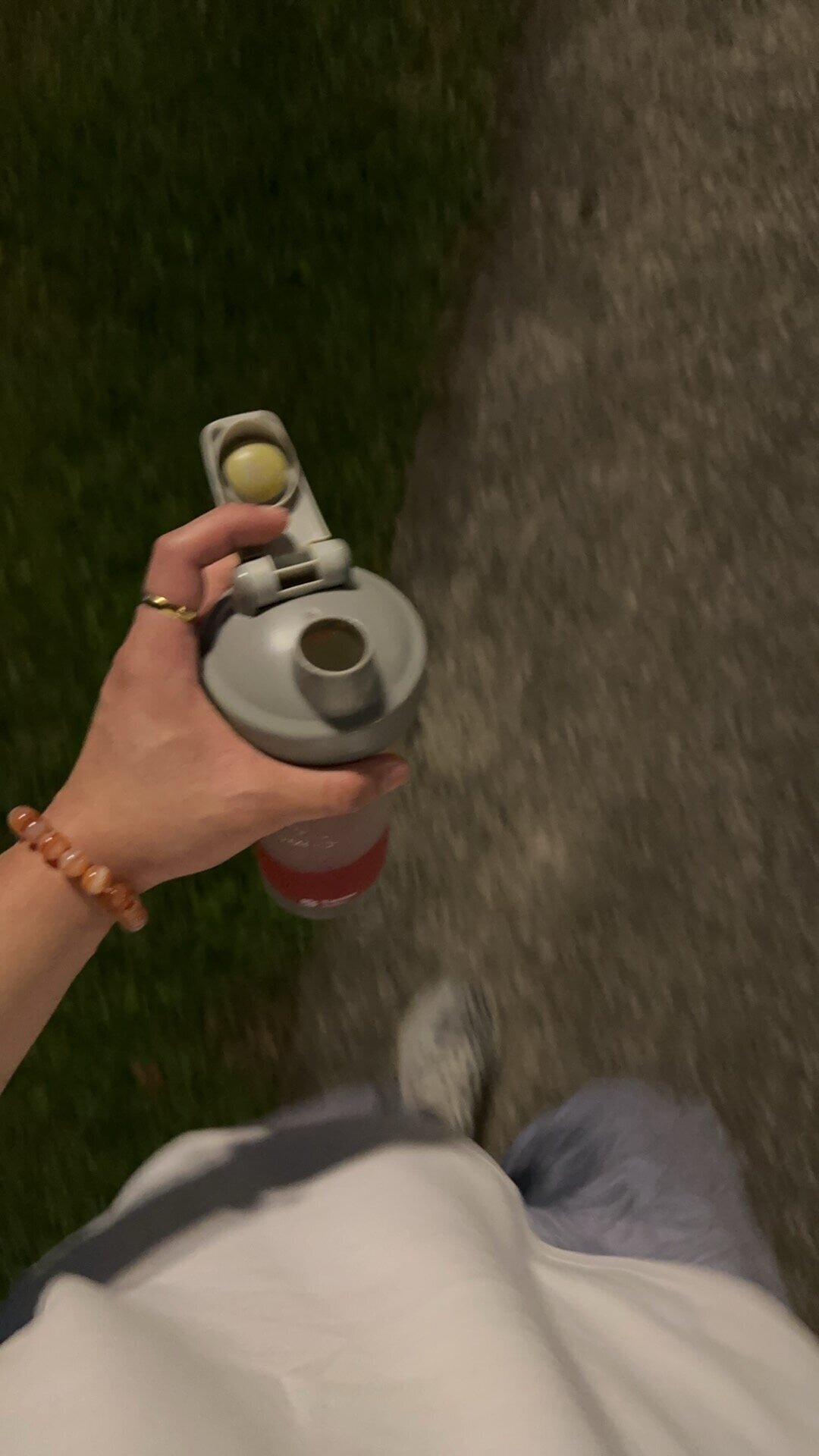 rushing off to the gym post work grind!