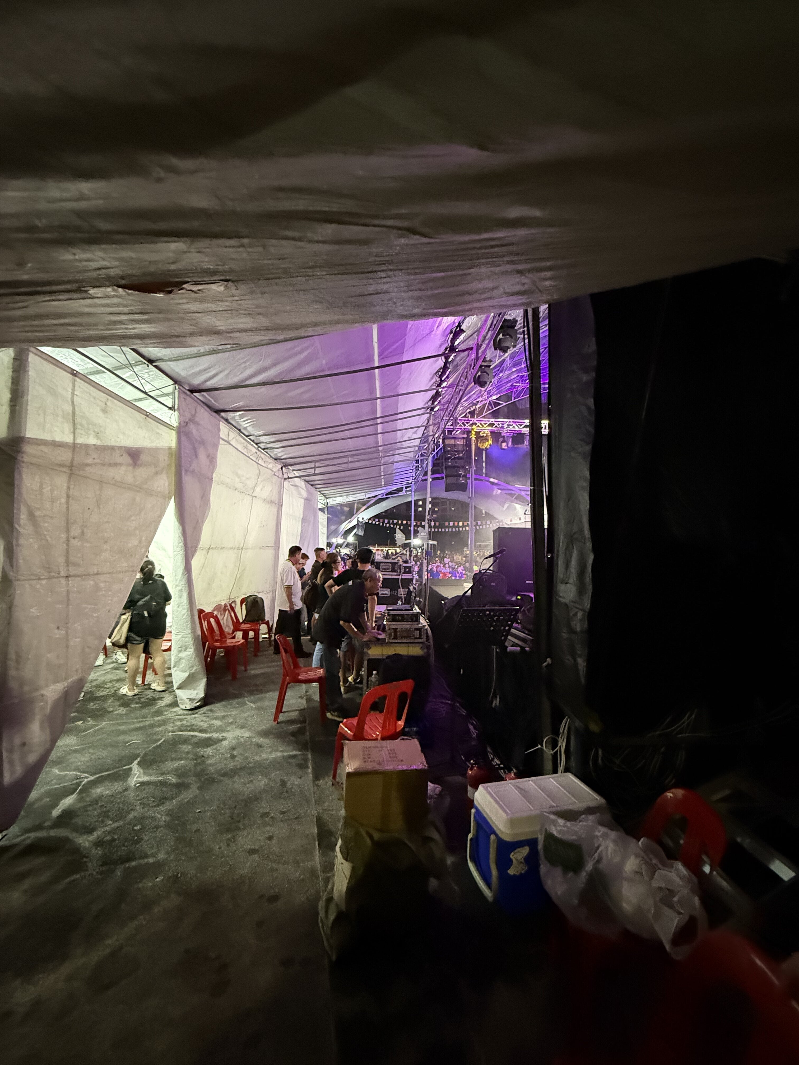 backstage vibes-the anticipation was real!