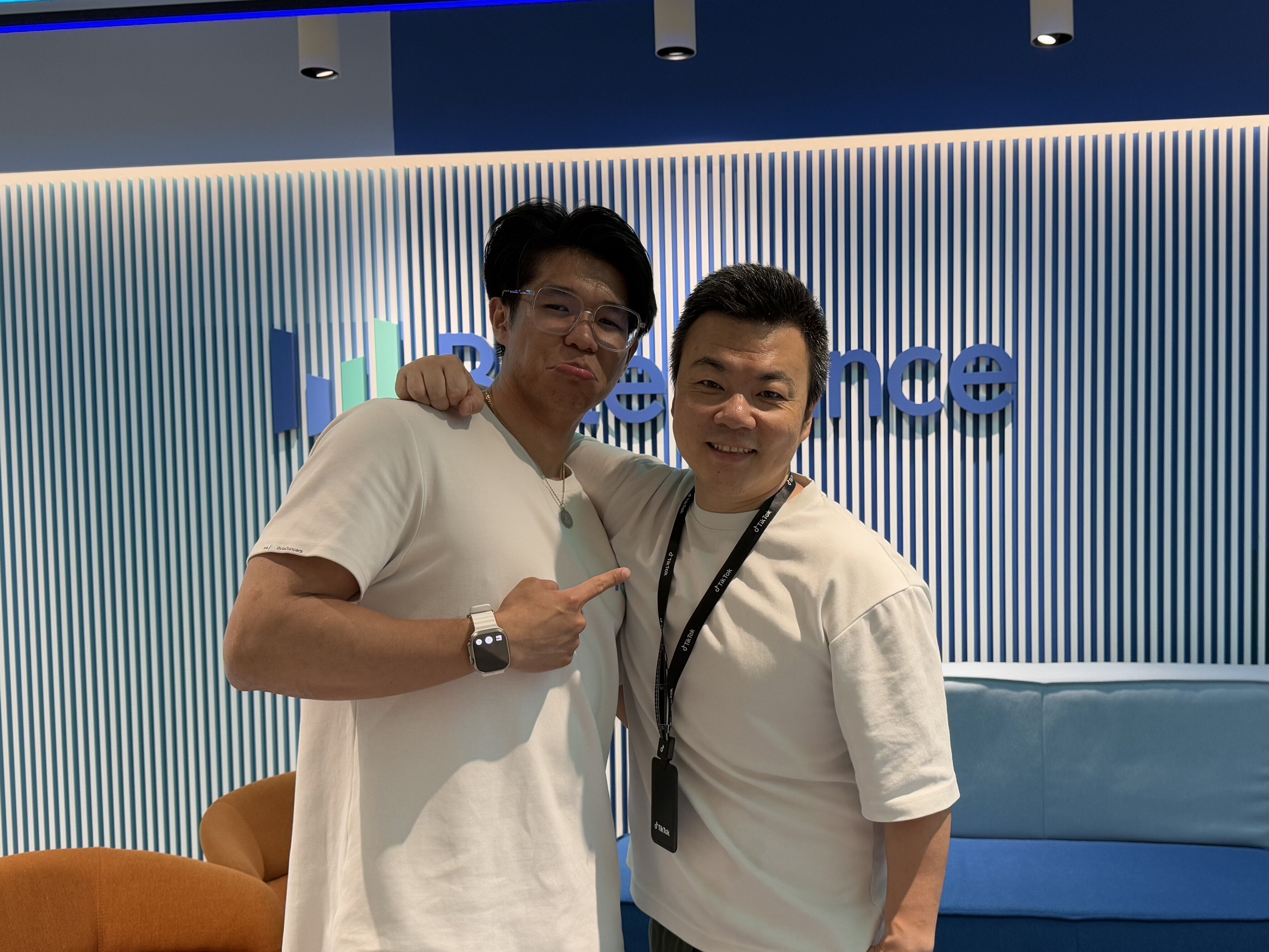 wished leon the best in his new role and with his newborn baby girl. 🍼✨