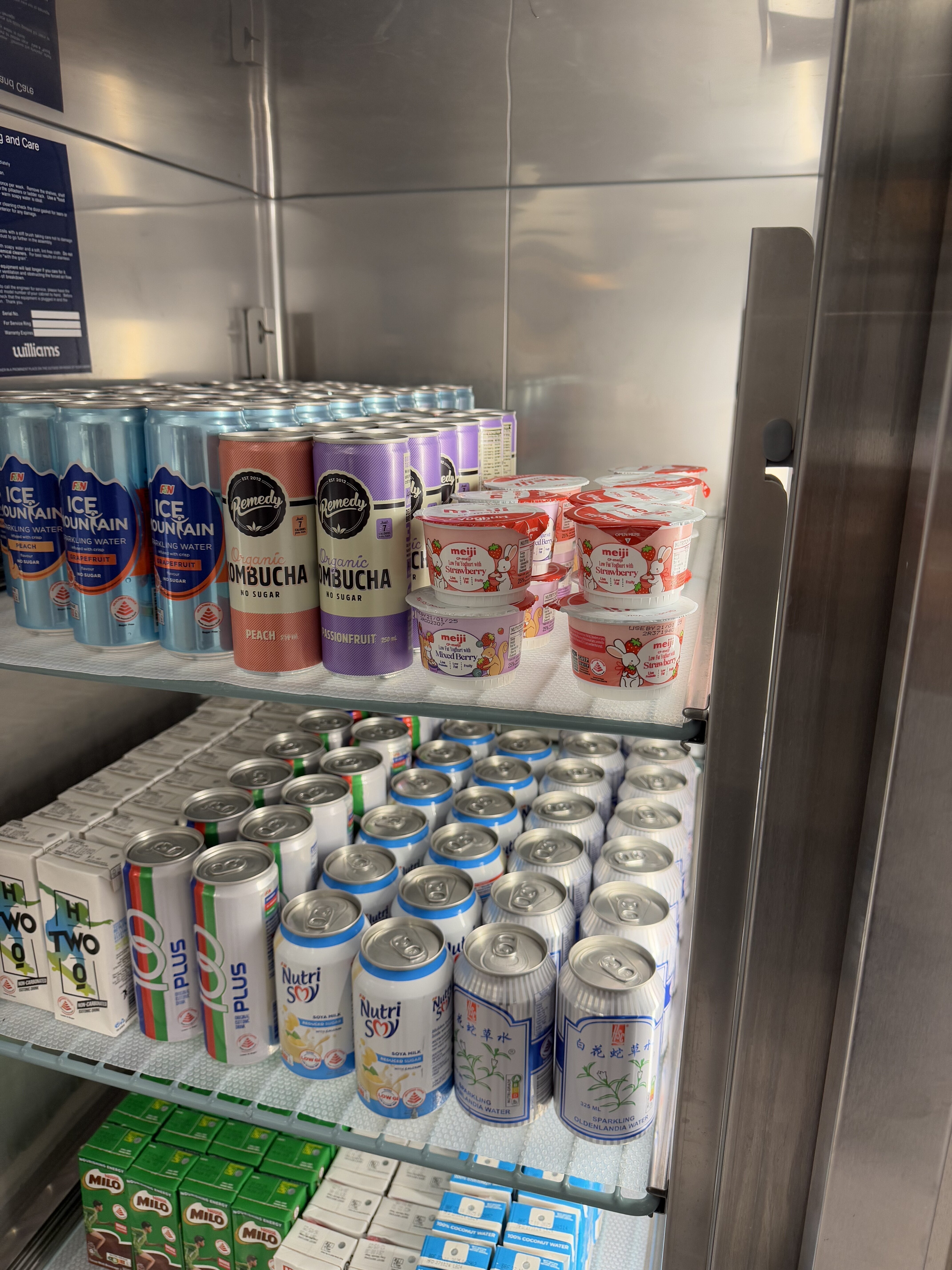 guess what? yogurt was back in the fridge-loved it! 😍