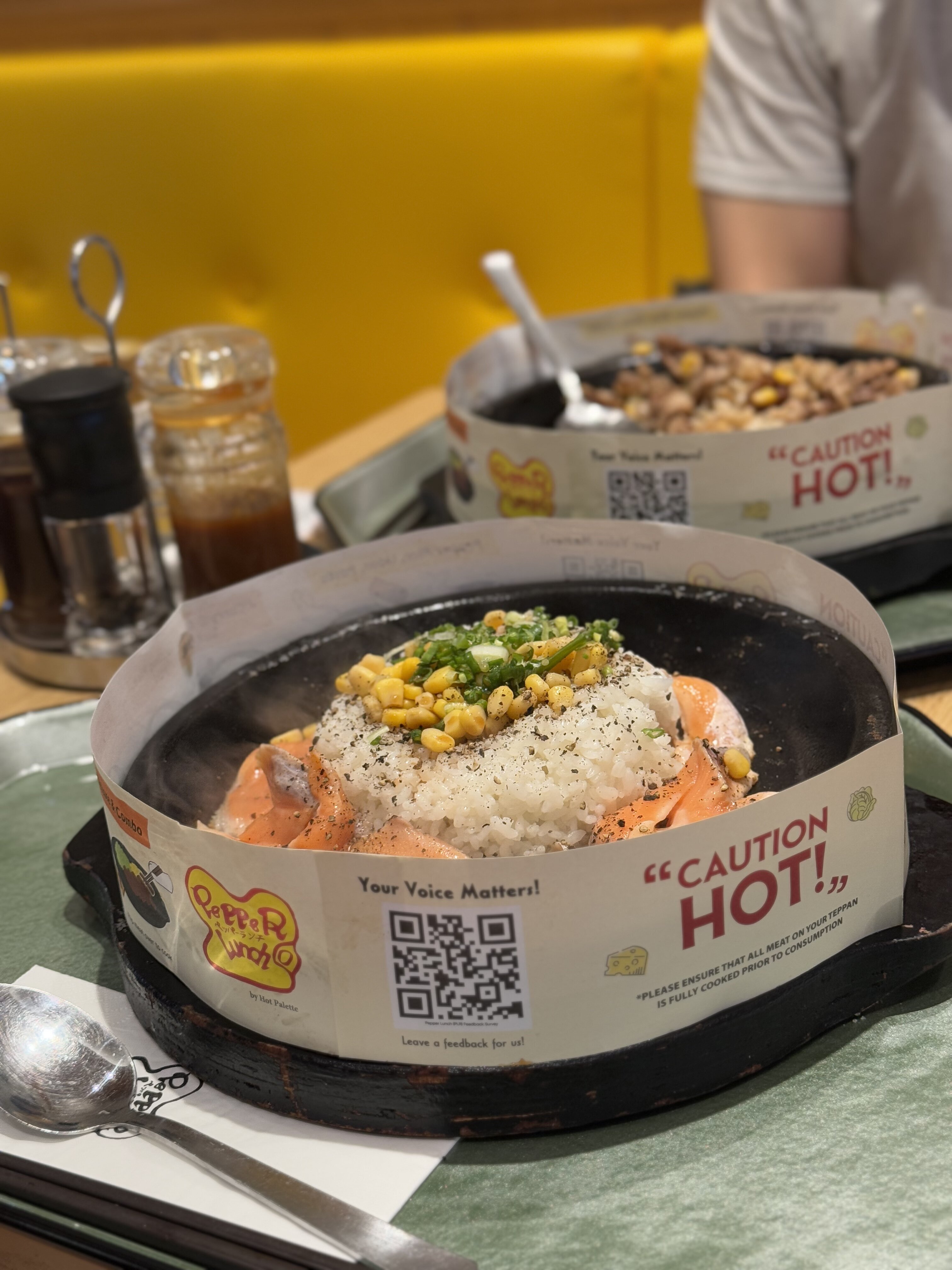 午餐吃了 pepper lunch