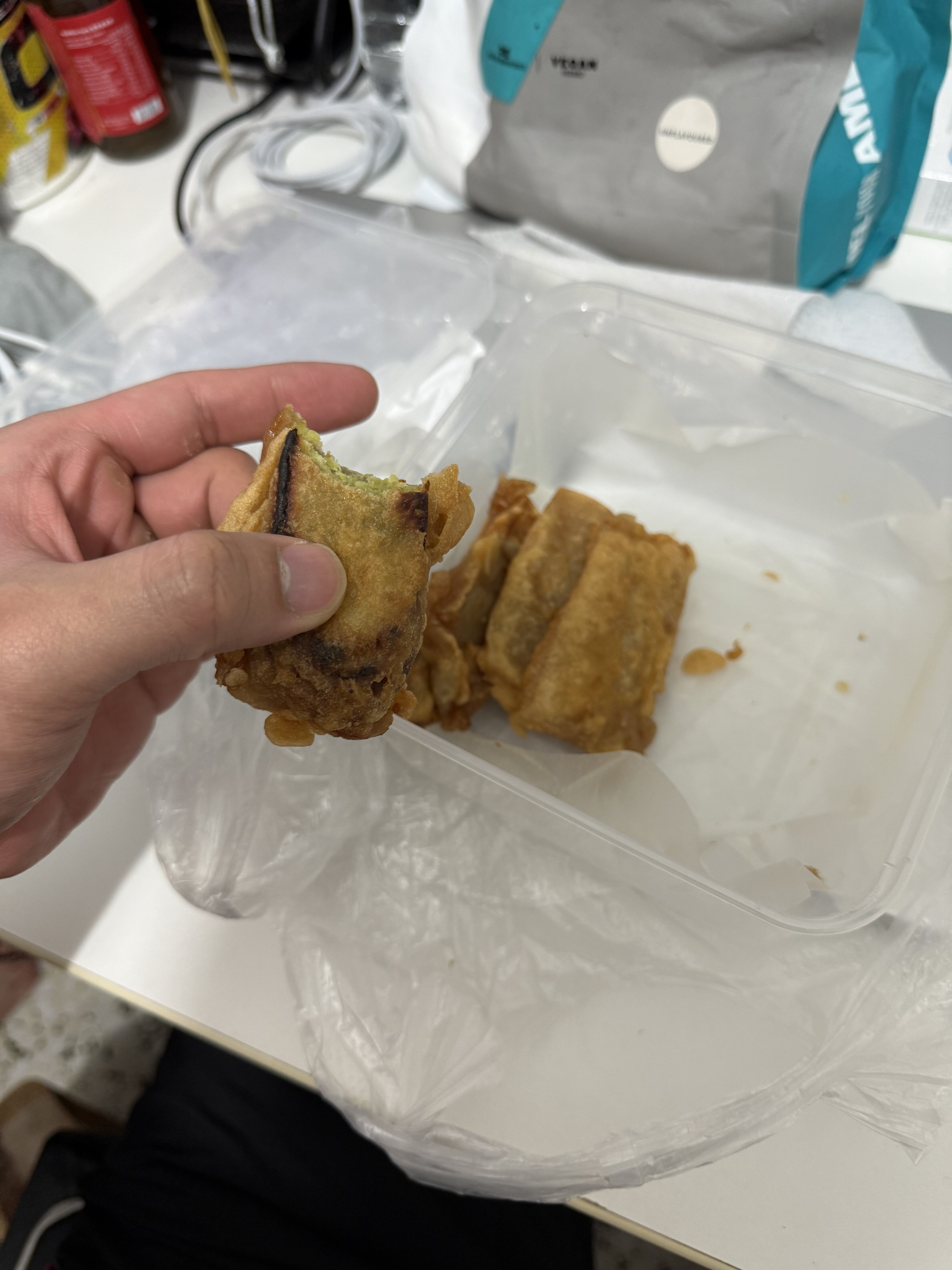 婆婆做的炸年糕 😭❤️ 特地叫肥肥妈妈送给我们 🥰🙏🏼