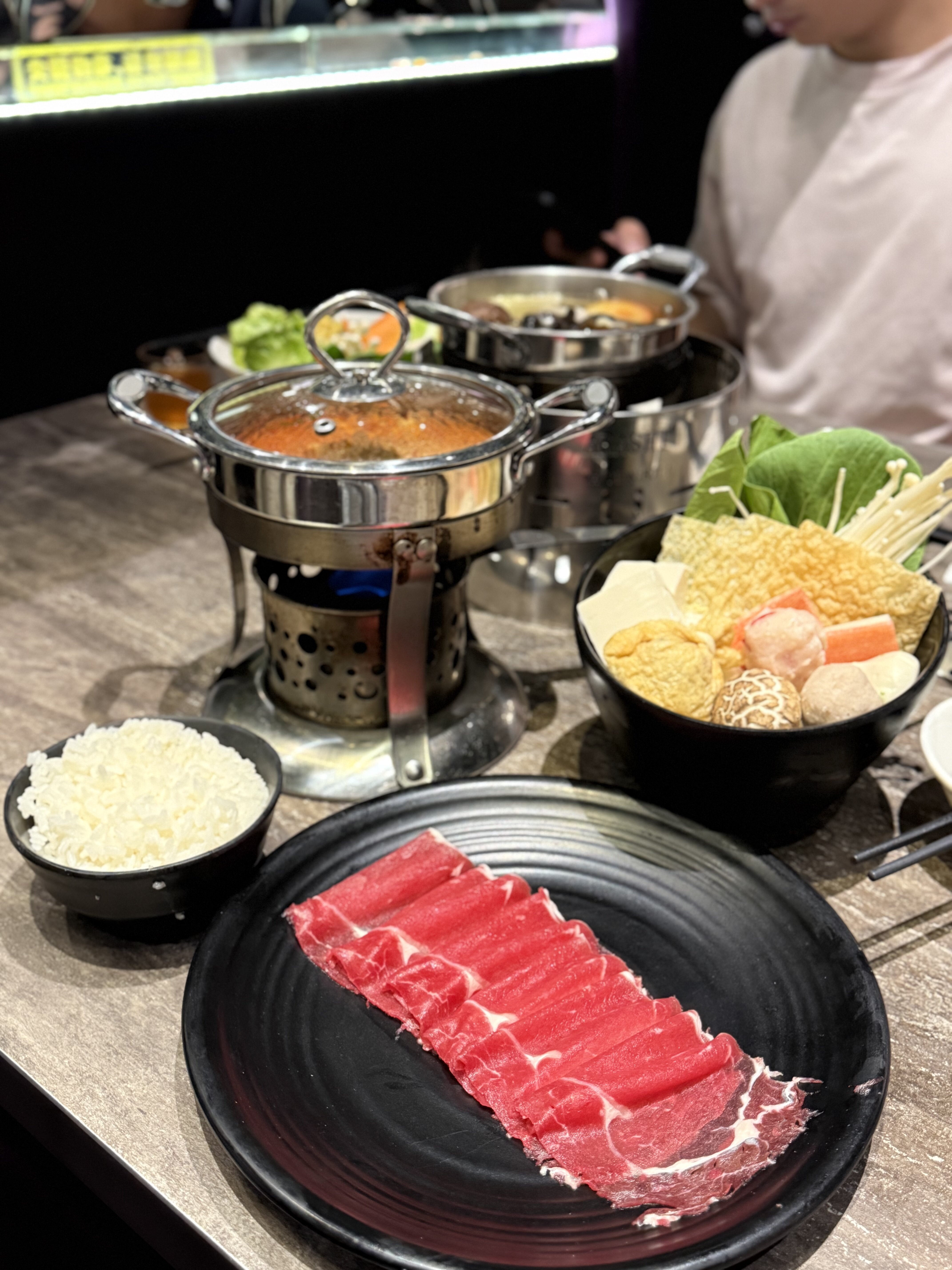 平民 set - 其实我看他们 menu 真的都很 overpriced，食量又少，哎 要不是我和朋友在这里有蛮多回忆的基础上，我们都不会选择这里，还排了 ~20 分钟的队