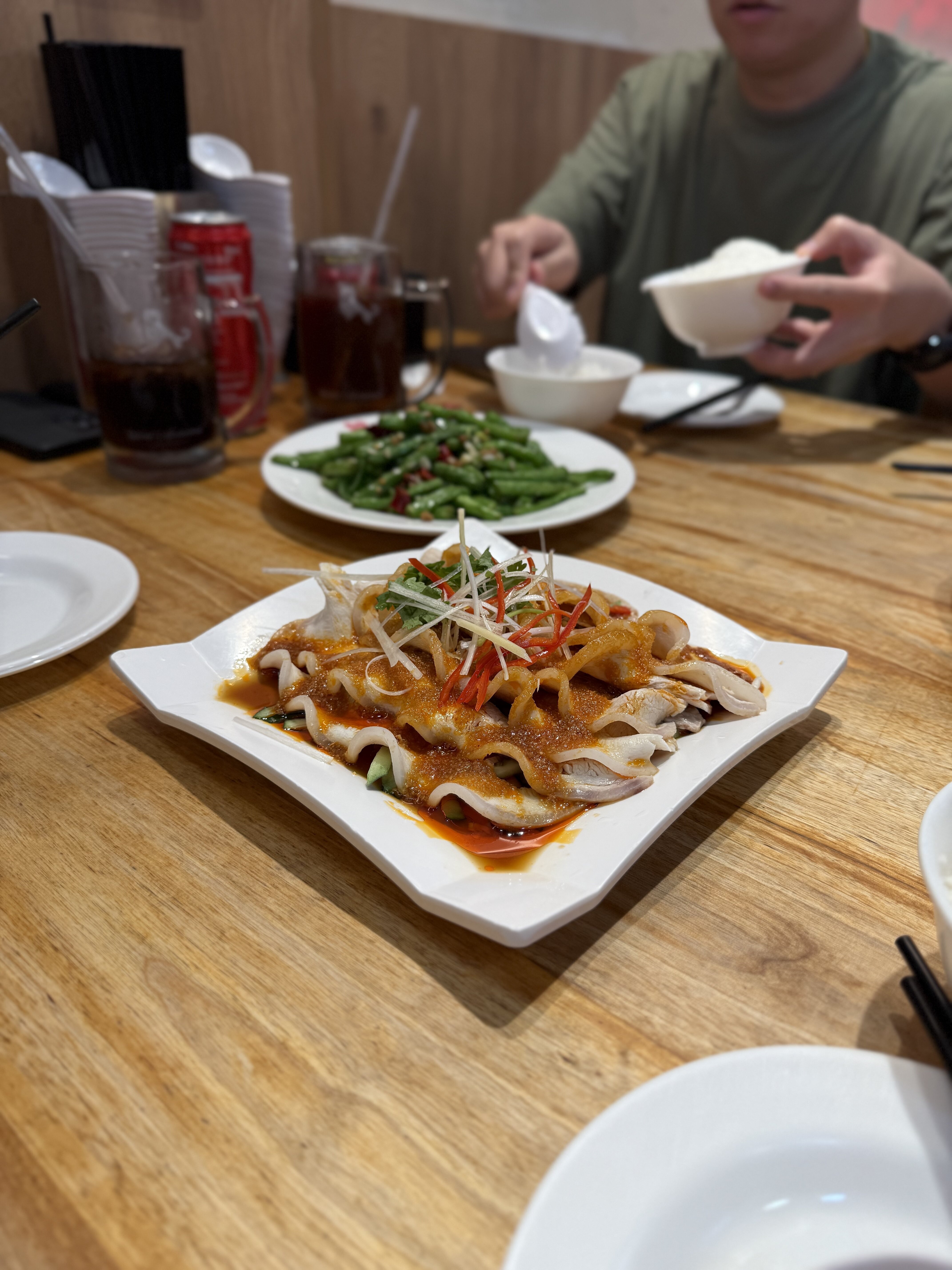 pixie lunch at 东方美食！必吃「蒜泥白肉」！！！！