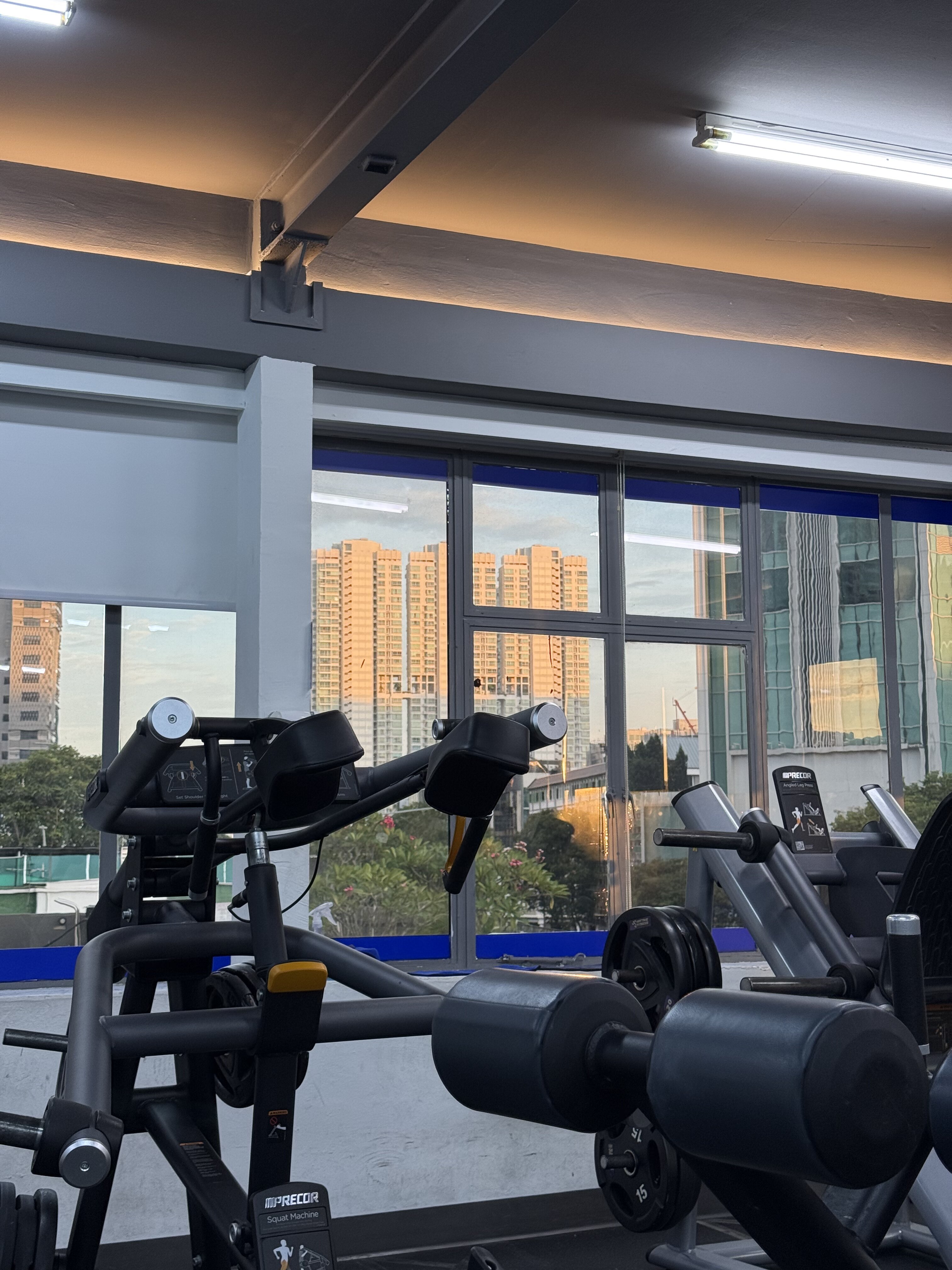 when i saw the reflection on the buildings…