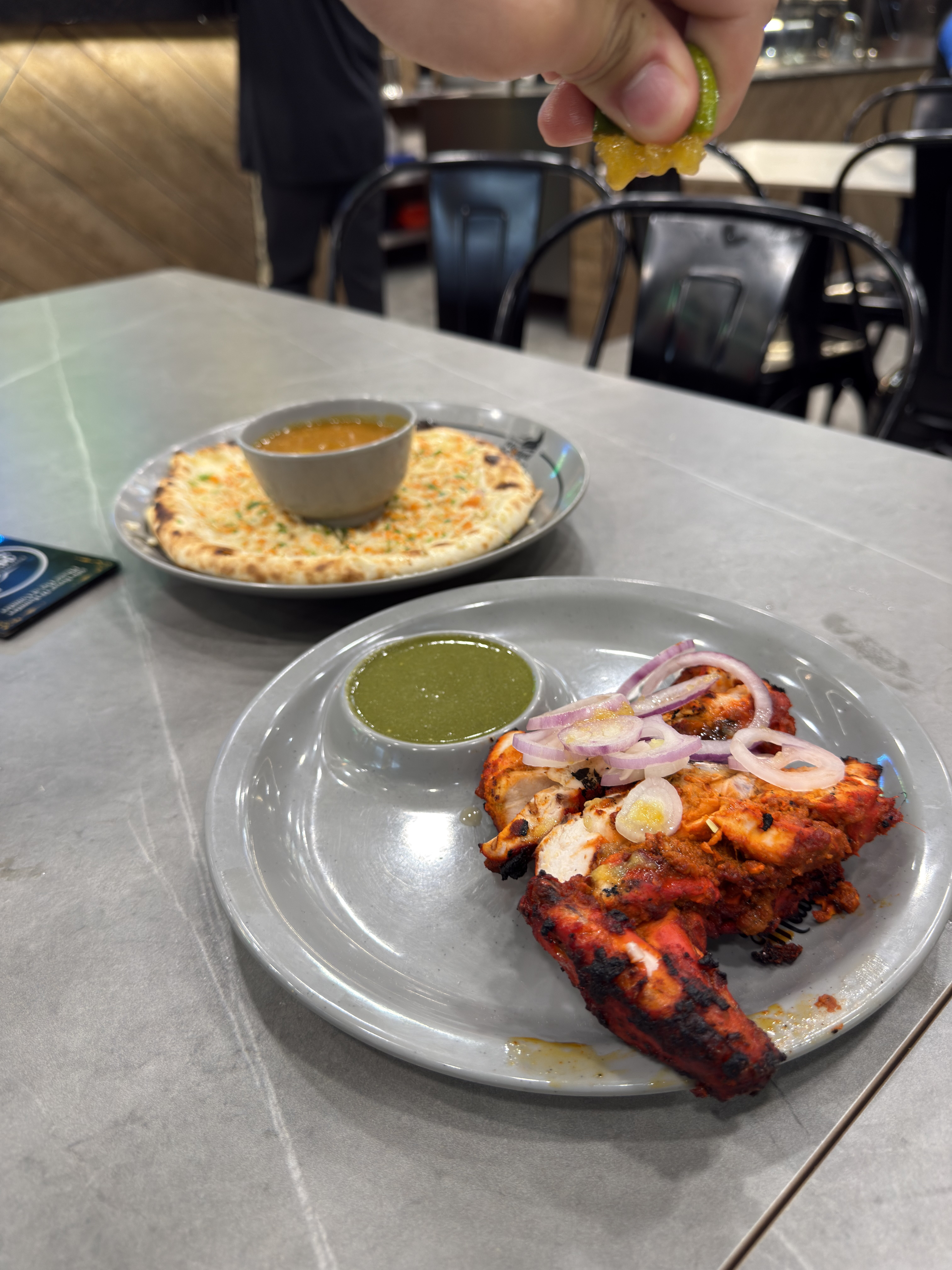 ugh and naan cheese + ayam