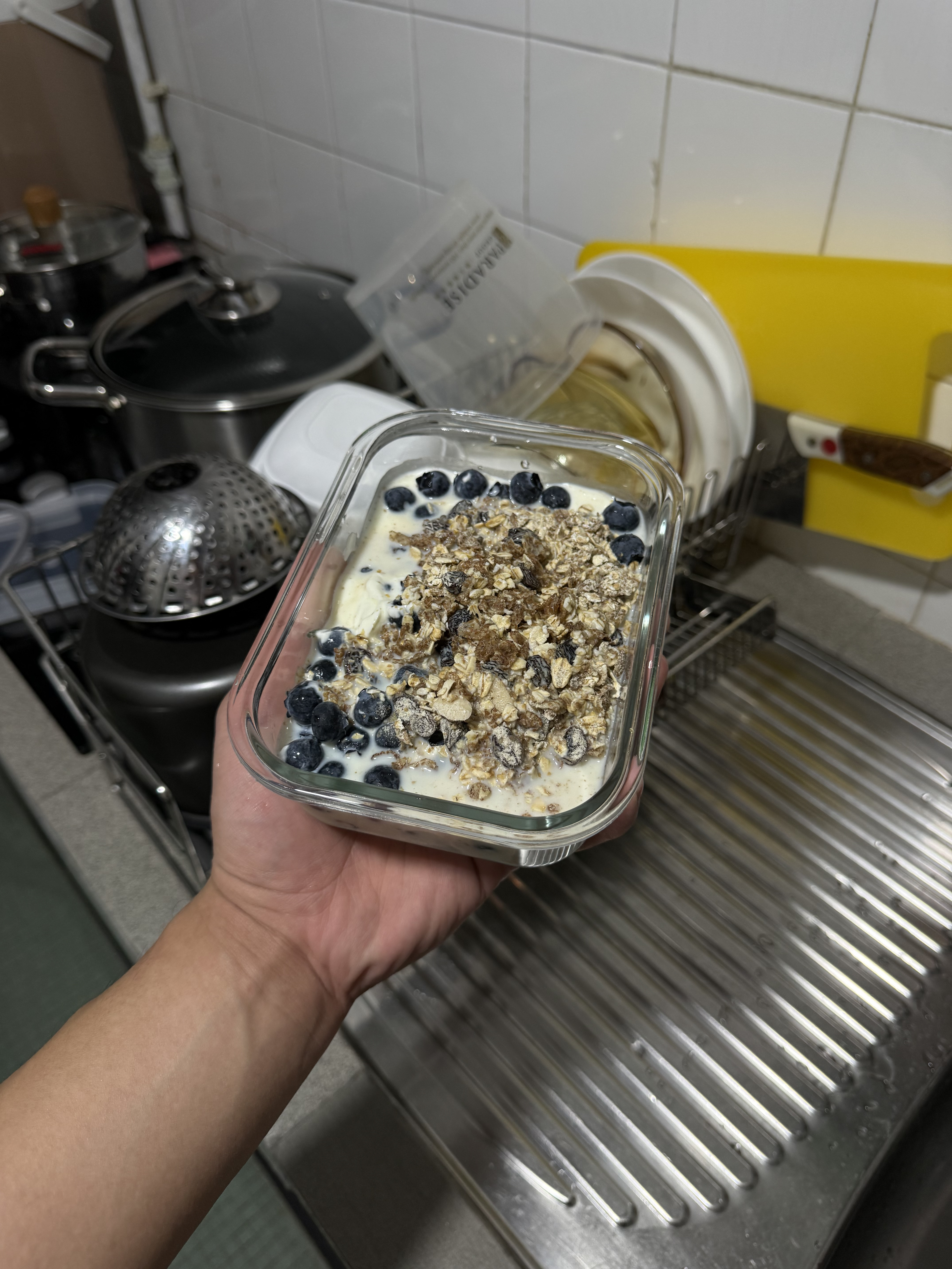 my greek yoghurt bowl~ 🫐🥣