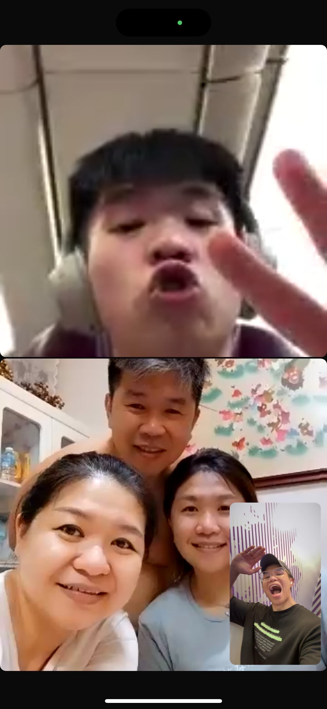 us saying goodbyes - me in the gym